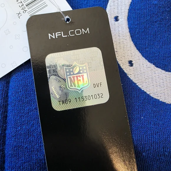 NFL Indianapolis Colts Blue Zip-Up Hoodie - Picture 4 of 9